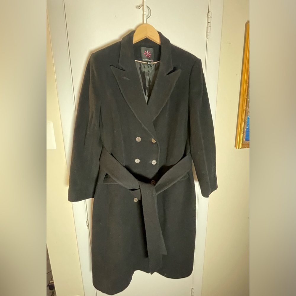 Woman’s Long Coat in Black